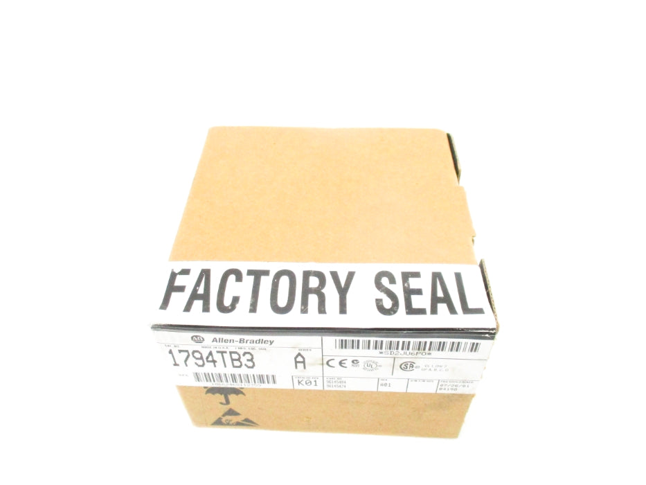 ALLEN BRADLEY 1794-TB3 SER. A DATE: 2001 REV. A01 NSFS