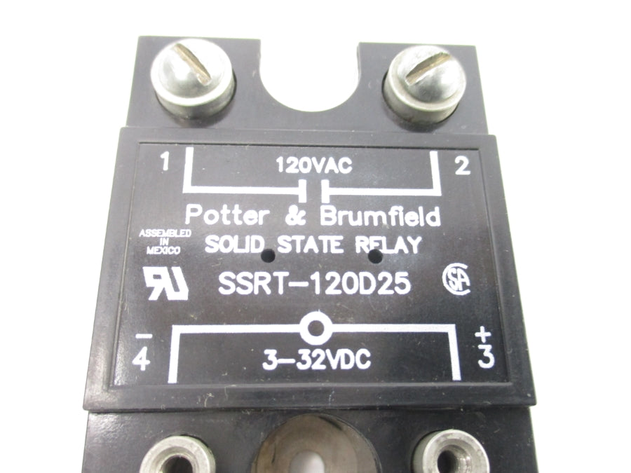 POTTER & BRUMFIELD SSRT-120D25 3-32VDC UNMP