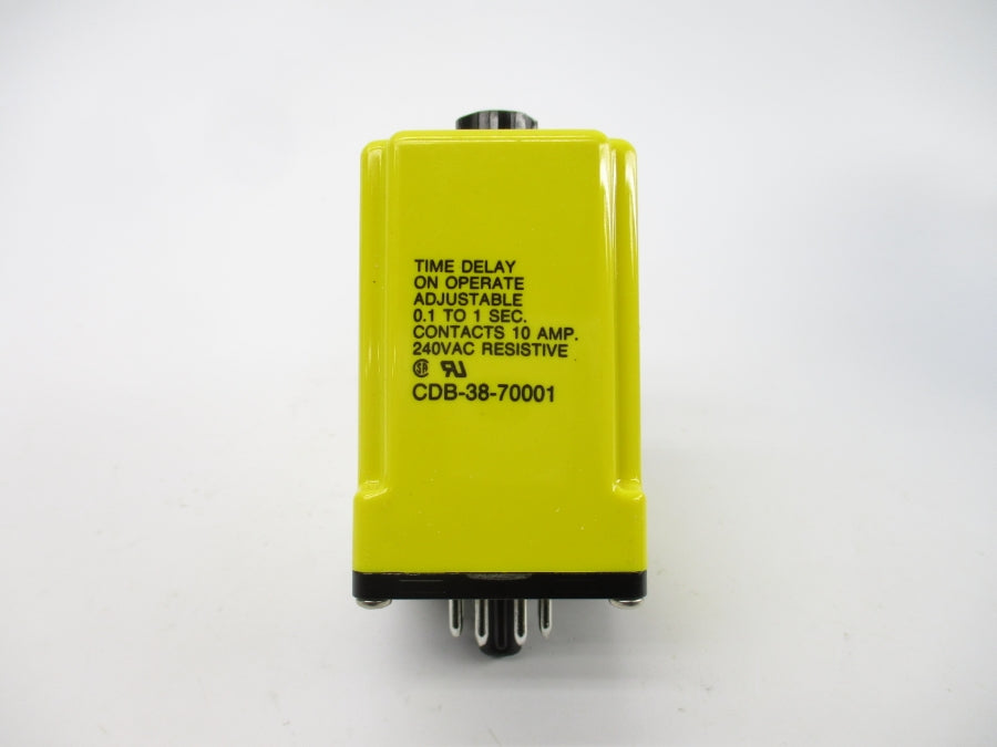 POTTER & BRUMFEILD CDB38-70001 240VAC 10A 0.1-1 S NSMP