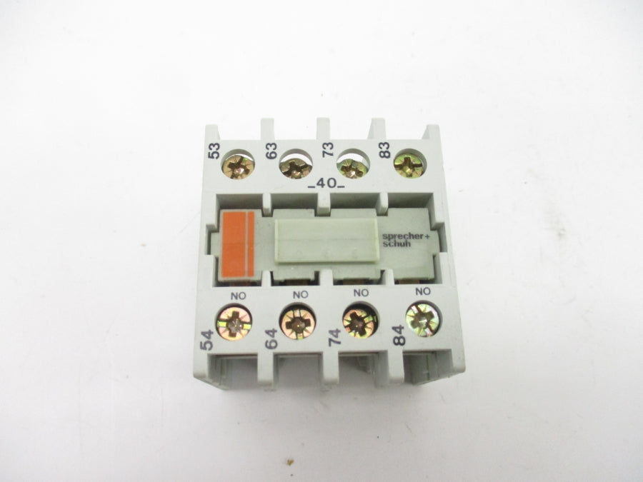 SPRECHER+SCHUH CS3-P40 600VAC 10A NSNP