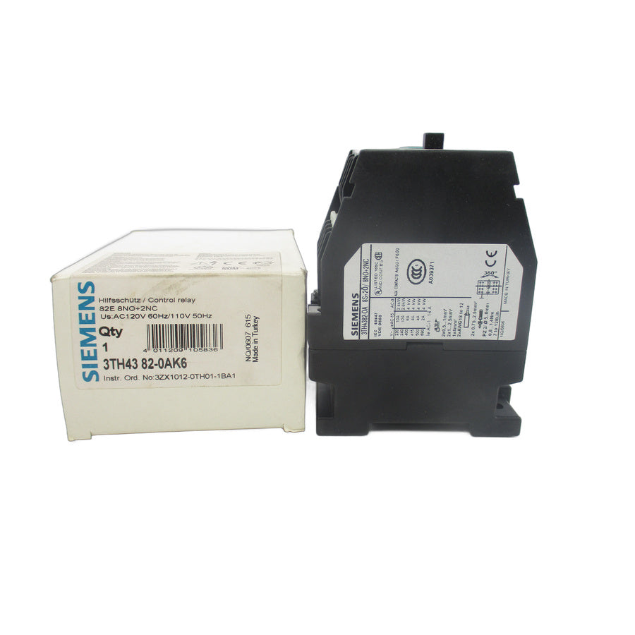 SIEMENS 3TH4382-0AK6 110/120V NSMP