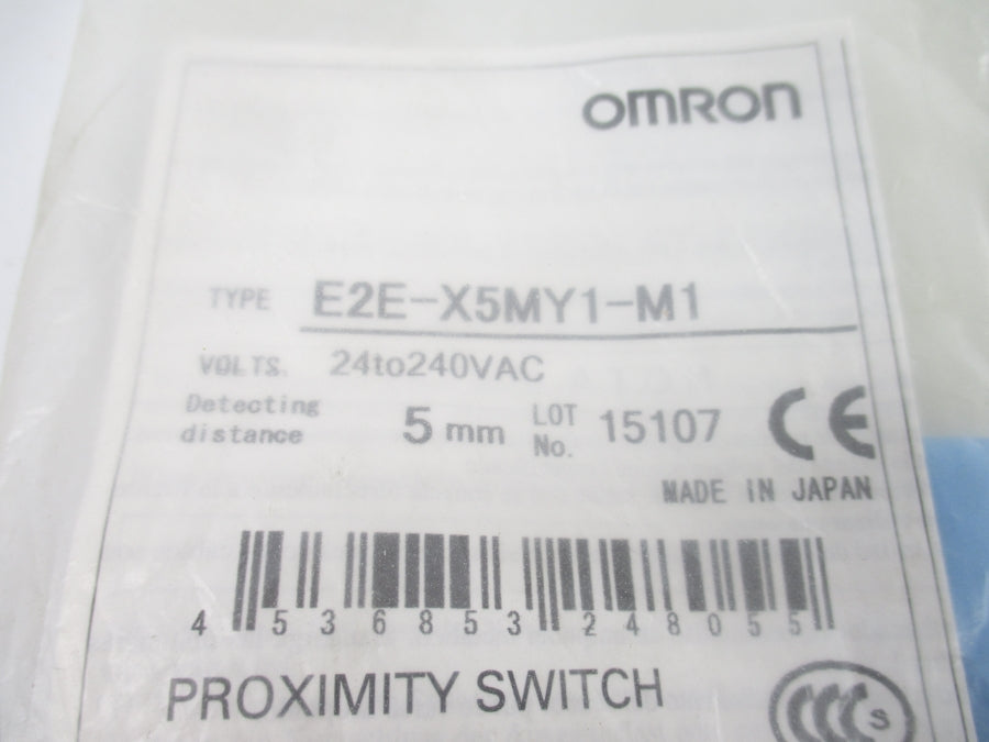 OMRON E2E-X5MY1-M1 24-240VAC NSMP