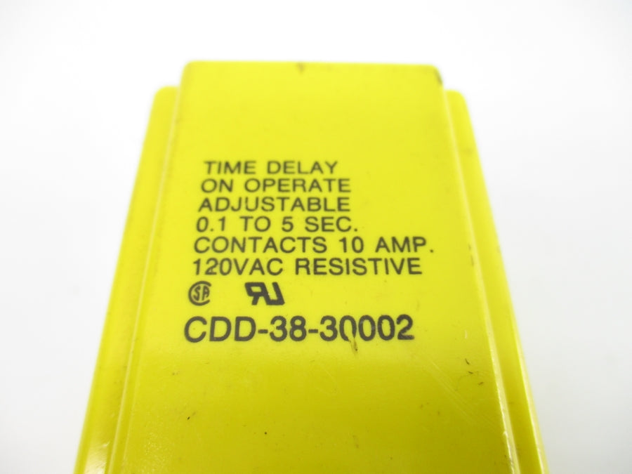 POTTER & BRUMFIELD CDD-38-30002 120VAC 10A 0.1-5S NSNP