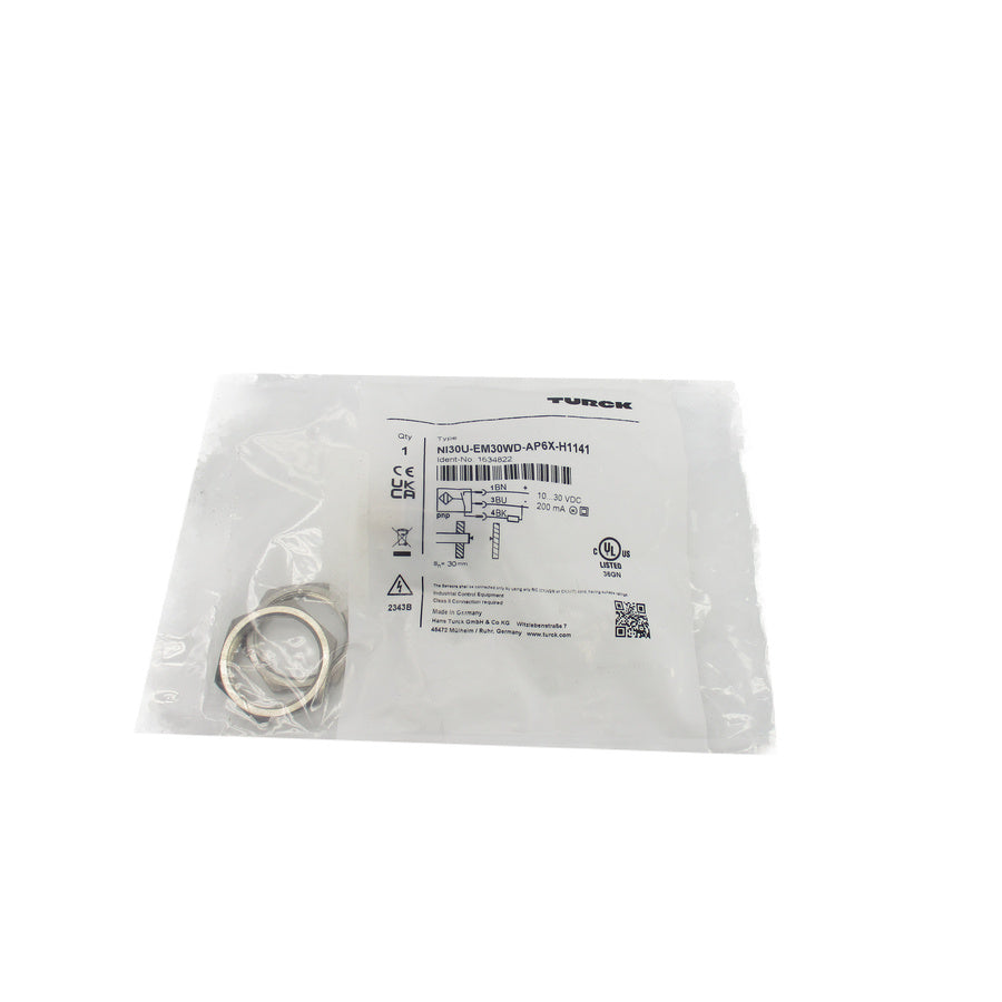 TURCK NI30U-EM30WD-AP6X-H1141 1634822 10-30VDC NSMP