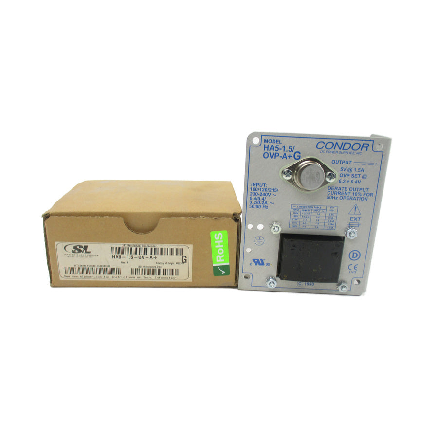 CONDOR HA5-1.5/OVP-A+G 230-240V 0.2A REV. A NSMP