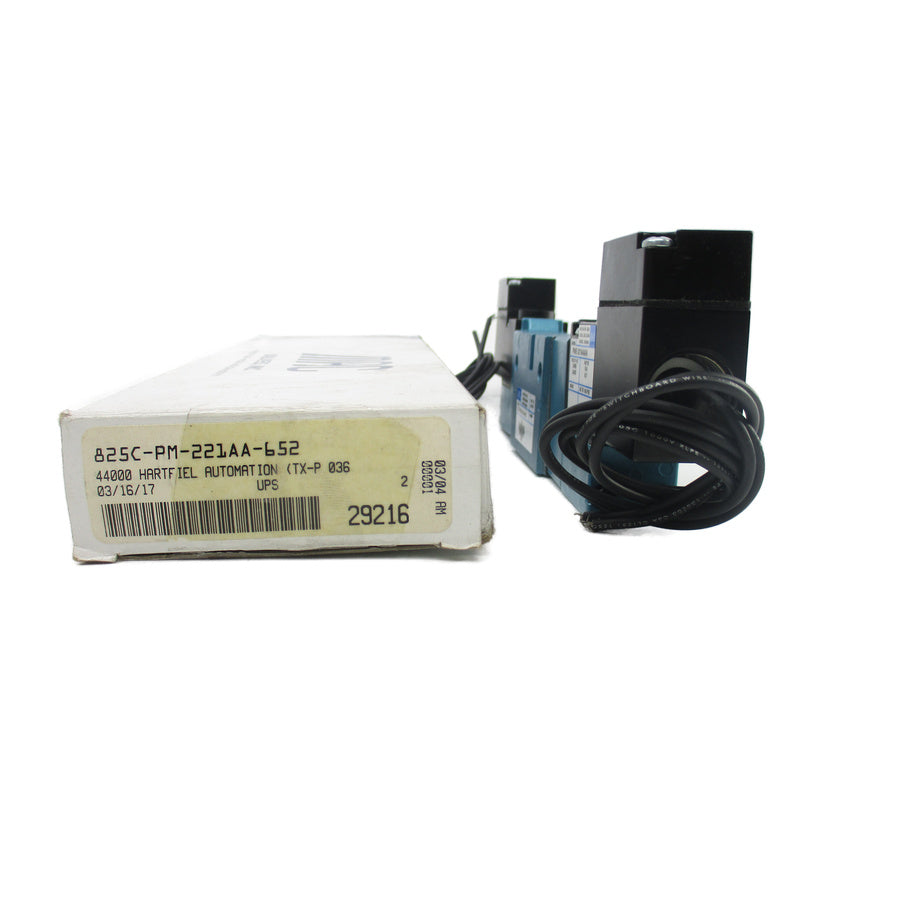 MAC 825C-PM-221AA-652 24VDC 25-150PSI NSMP