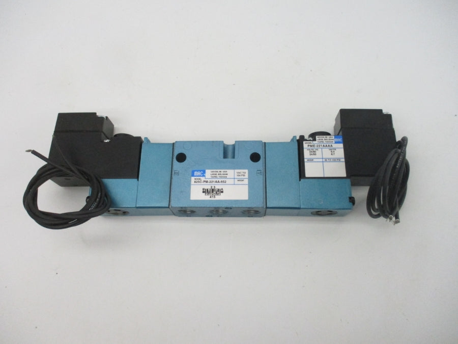 MAC 825C-PM-221AA-652 24VDC 25-150PSI NSMP