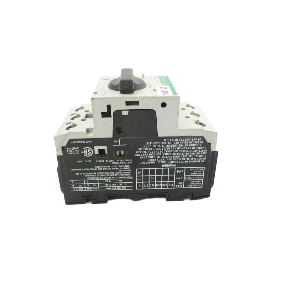 KLOCKNER MOELLER PKZM0-1 600VAC 0.63-1.0A UNMP