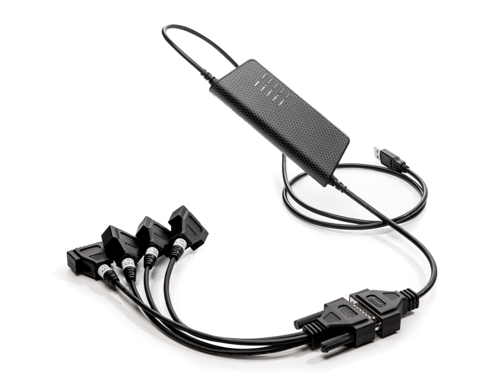 Kvaser USBcan Light 4xHS, Quad USB to CAN Bus Interface