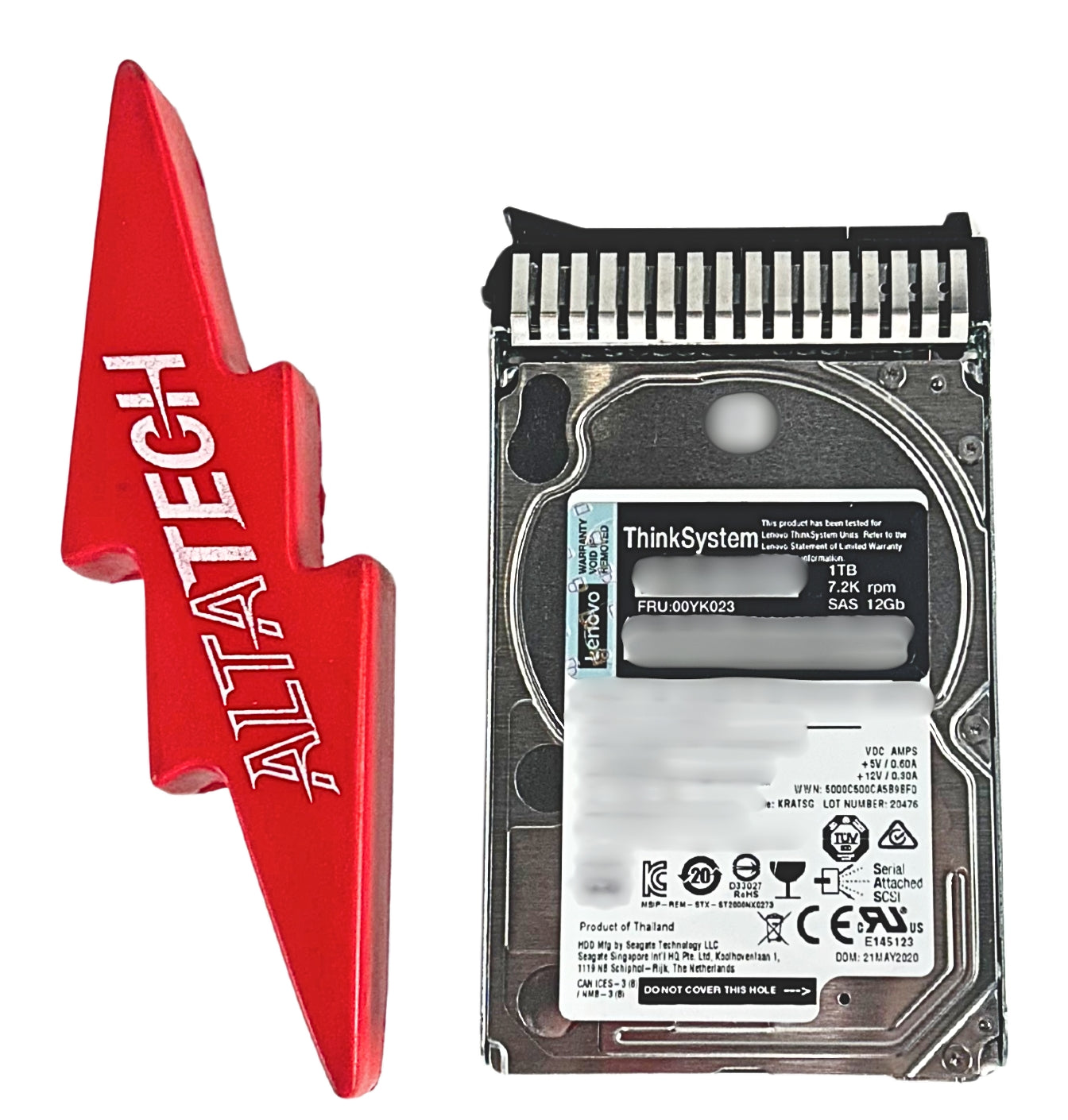 lenovo 00YK023 1TB 7.2K 2.5" SAS 12G 512N HDD