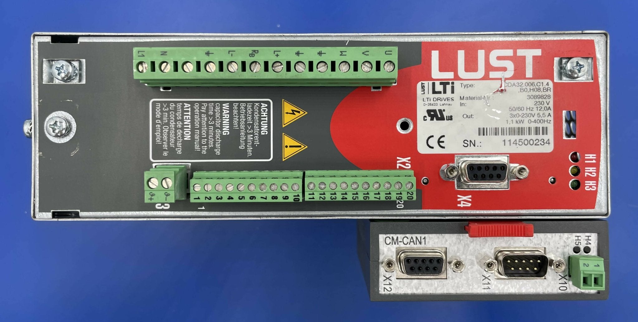 LUST FREQUENCY INVERTER W/FUNC. MODULE (3089828/3084464 SIEMENS