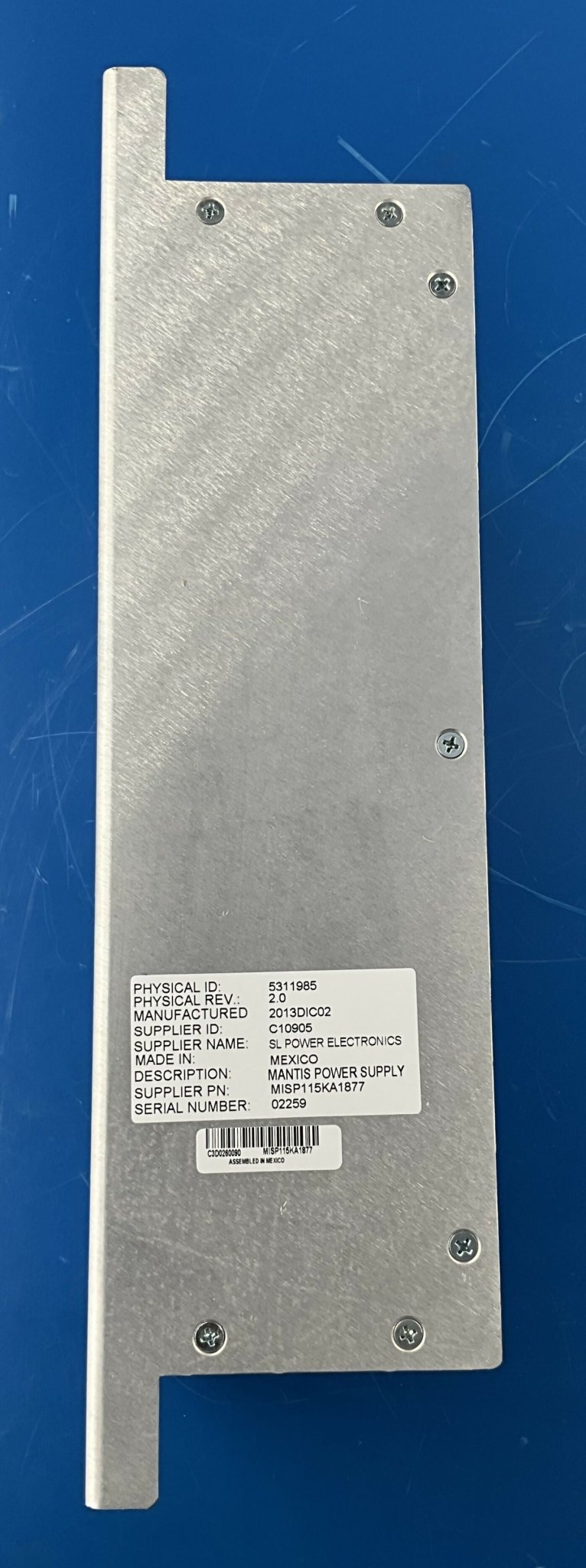MANTIS POWER SUPPLY (5311985/MISP115KA1877 GE