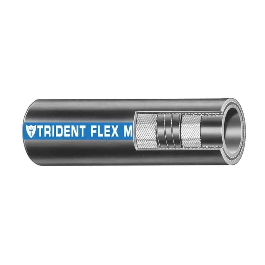 Trident Marine 100-0586 Trident Flex Water Hose w/Wire, 5/8" x 50'