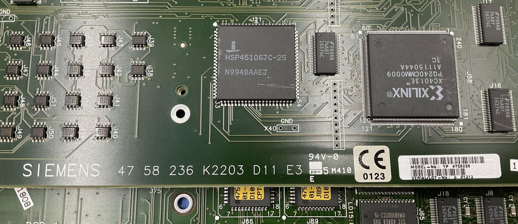 MC4C40 D10/D11 BOARD (0738444/04758236/04758210 SIEMENS