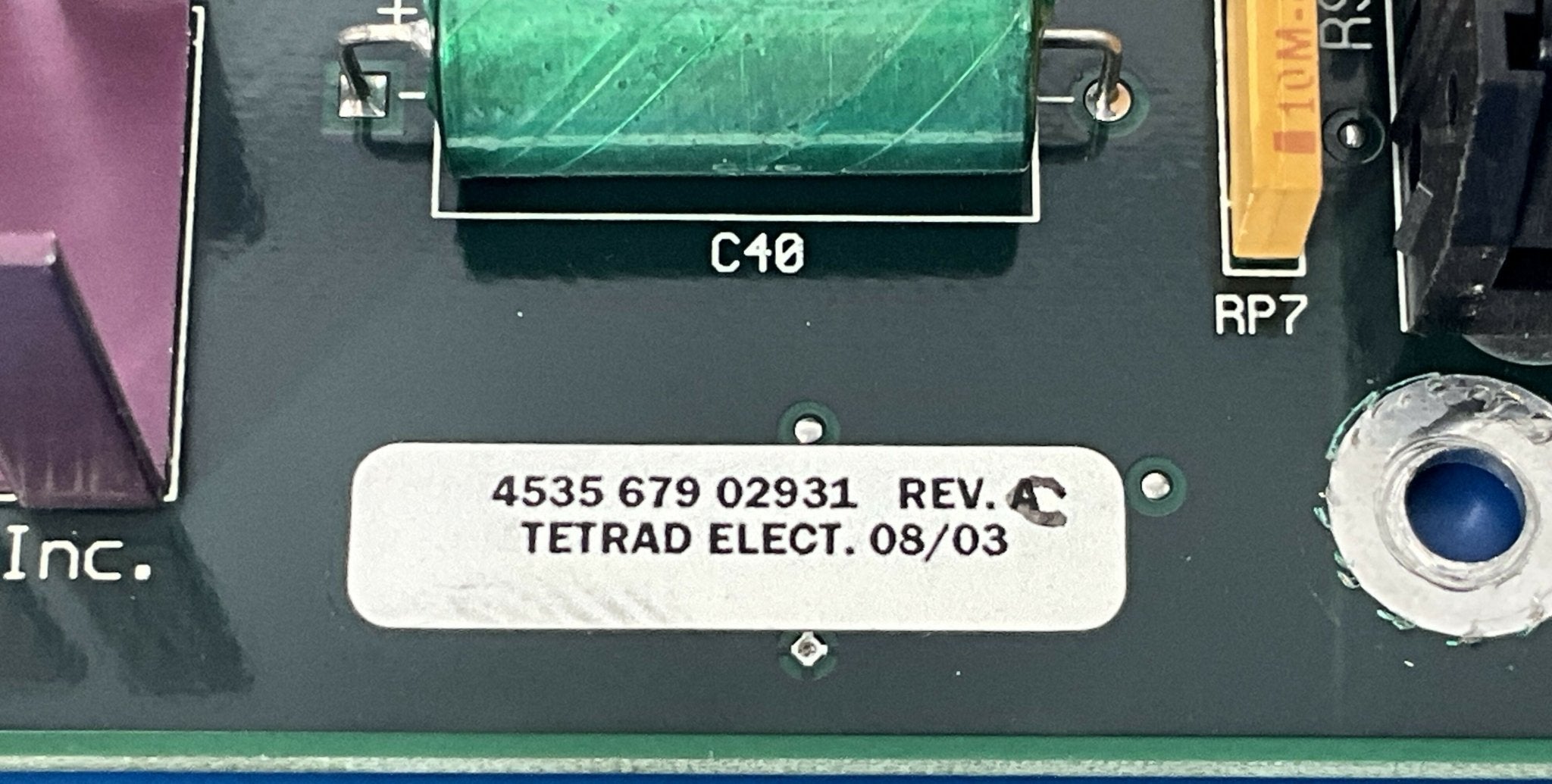 MCS LOGIC BOARD (453567902931 REV C PHILIPS