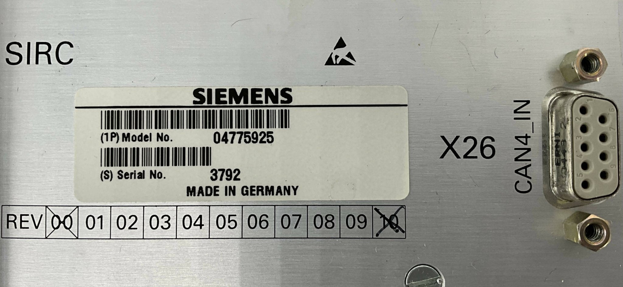 MED RTC V2 (dFC COPRA (07559177/4775891/04775925 SIEMENS
