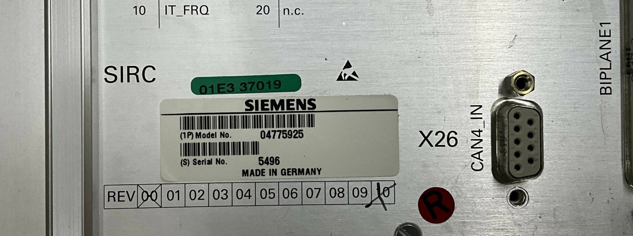 MED RTC V2 (dFC COPRA (07559177/4775891/04775925) SIEMENS