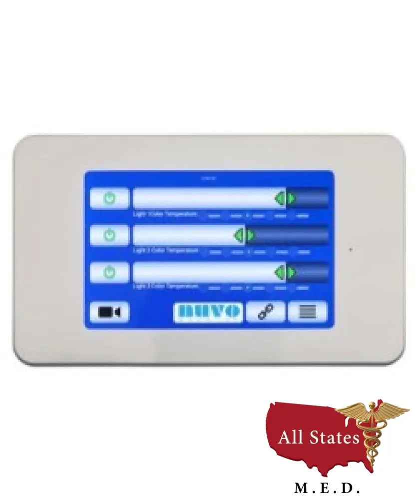 Medical illumination Touchscreen Wall Control