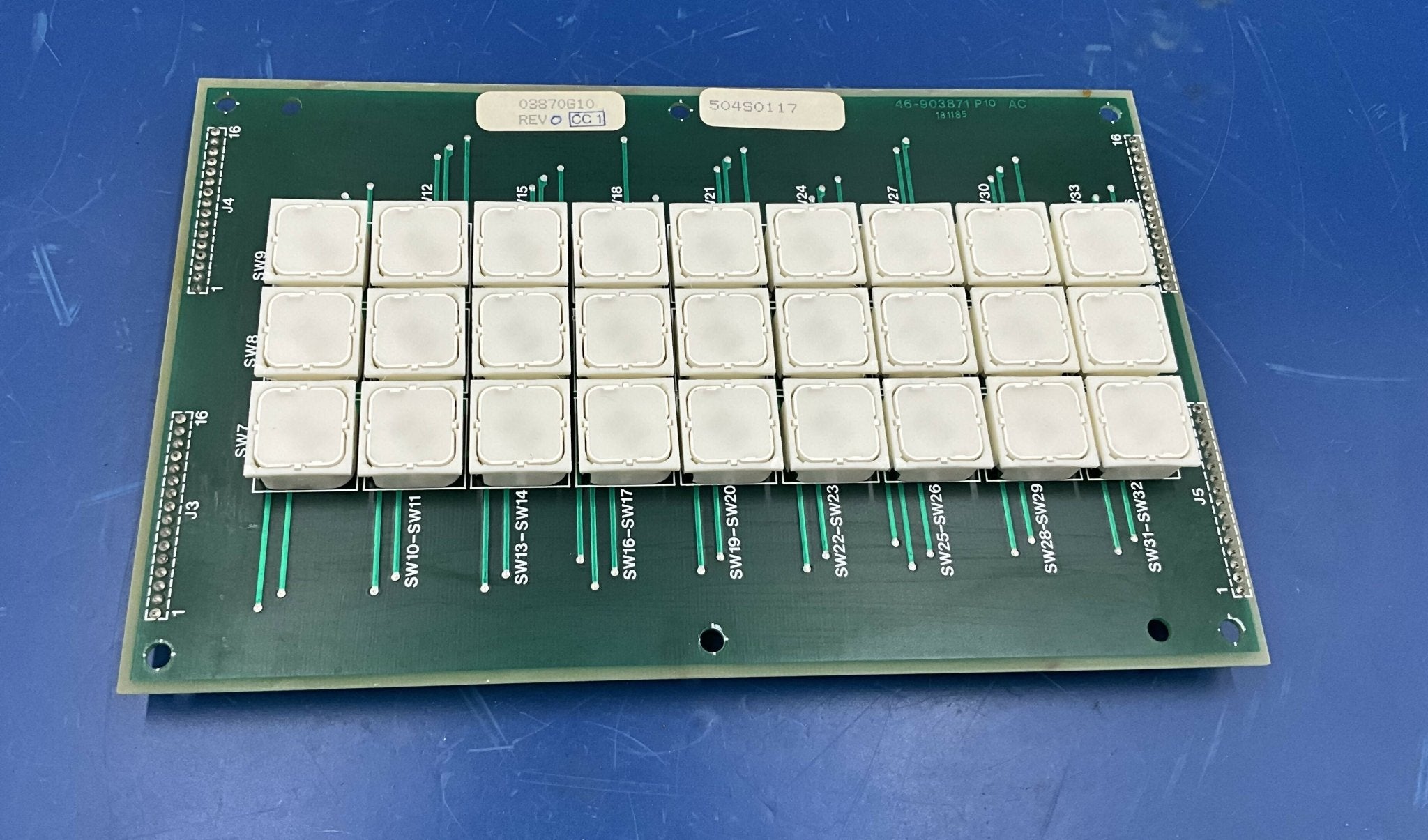 MICRO QAUNTAMATIC TX KEYBOARD (03870G10/46-903870G10 Rev 0 GE