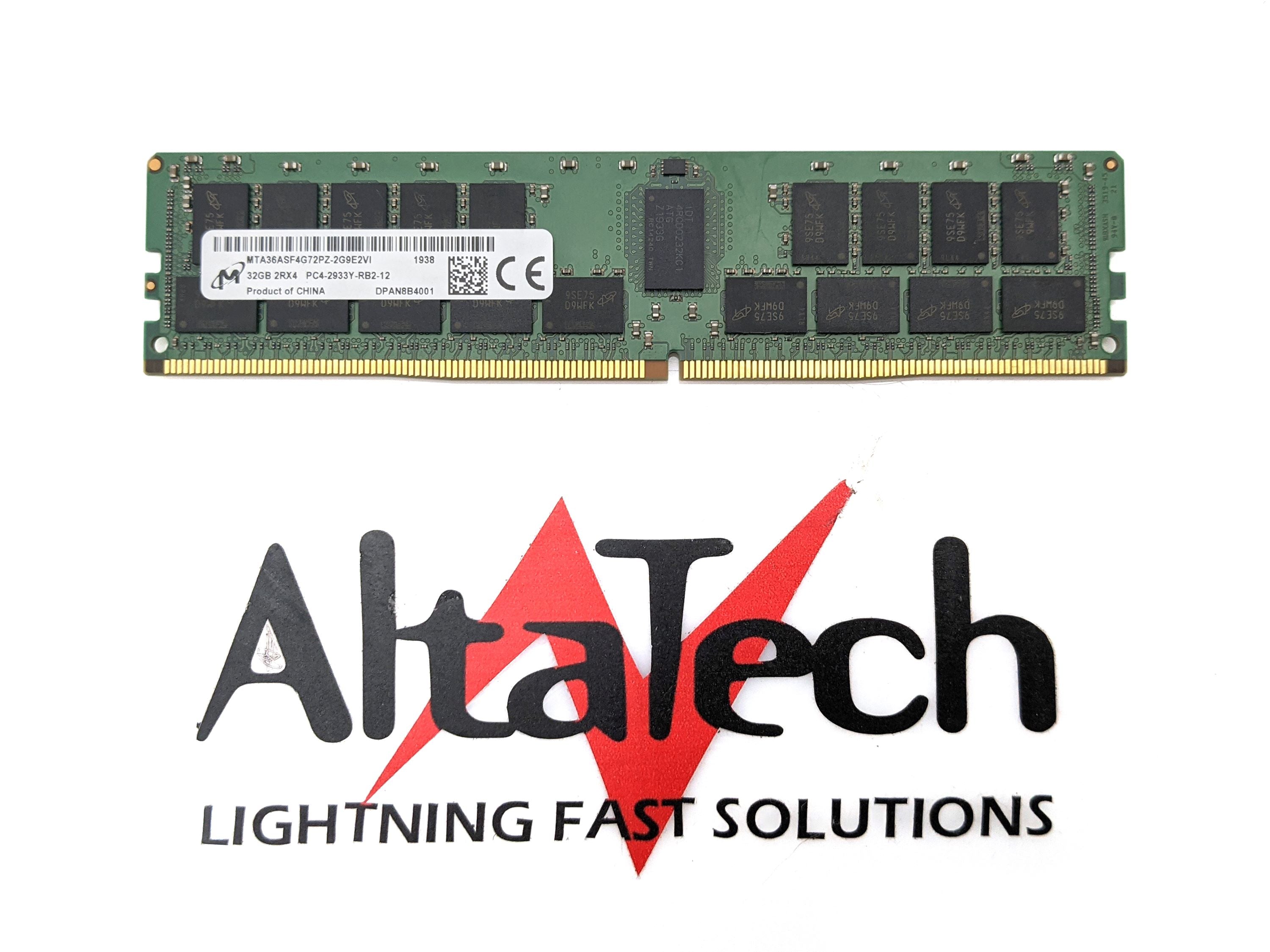 Micron MTA36ASF4G72PZ-2G9J3 32GB PC4-23400Y DDR4-2933 2RX4 ECC
