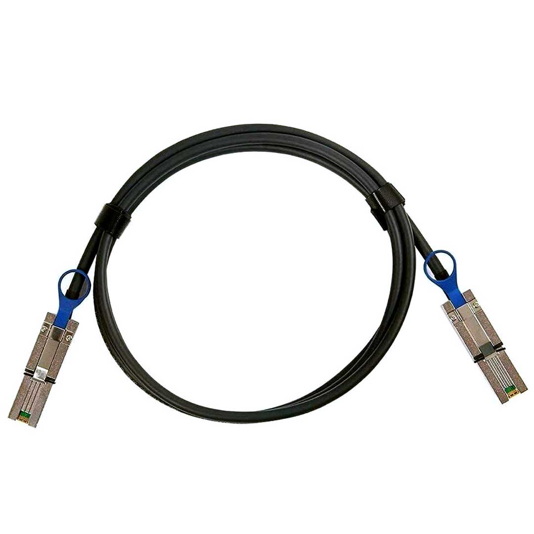 Dell 1M (3.3ft) 6Gb miniSAS to miniSAS (SFF-8088 to SFF-8088) Data Cable