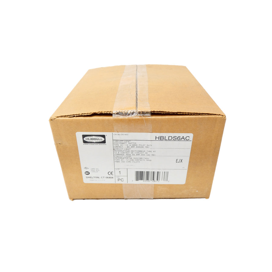 HUBBELL HBLDS6AC 600VAC 60A NSFS