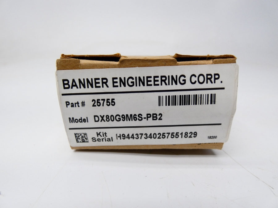 BANNER ENGINEERING DX80G9M6S-PB2 25755 NSMP