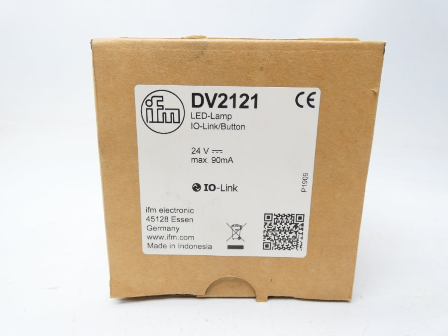 IFM EFECTOR DV2121 LED-LAMPIO-LINK/BUTTON 24VDC NSMP