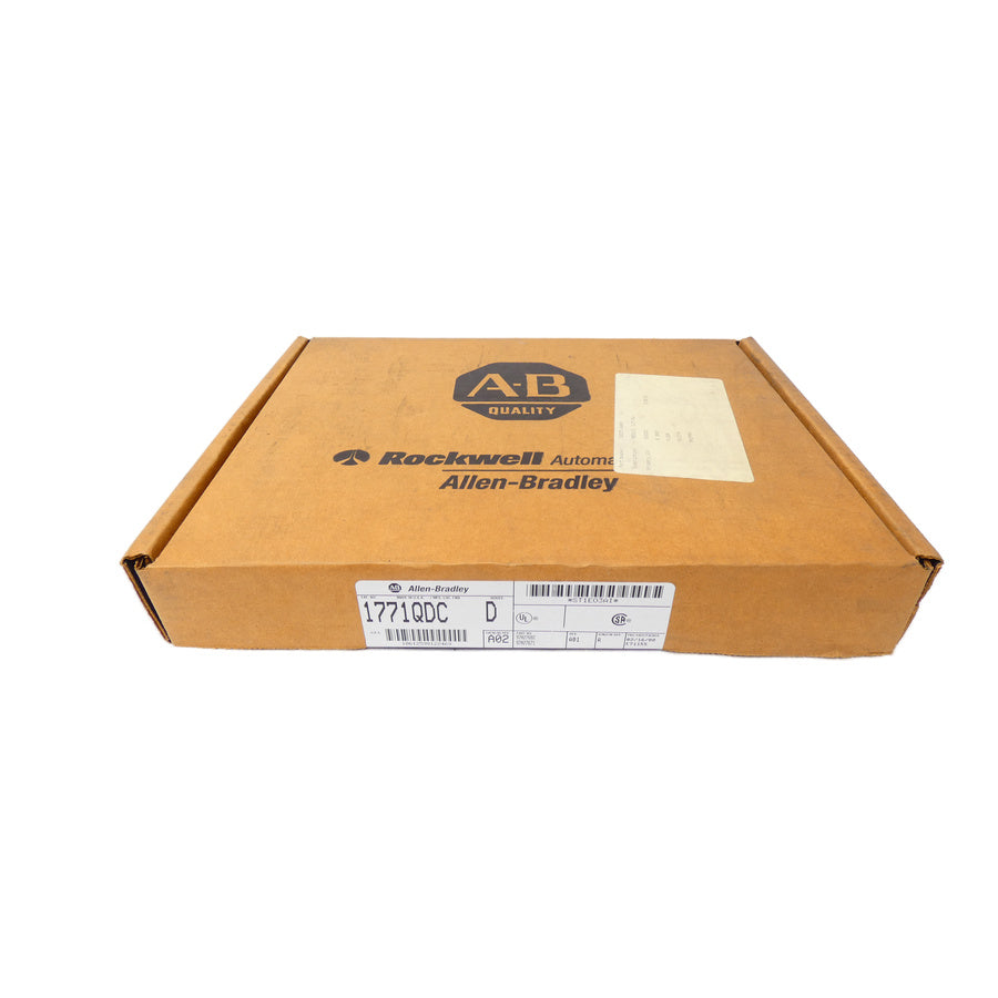 ALLEN BRADLEY 1771-QDC SER. D REV. A02 F/W A DATE: 2000 NSFS