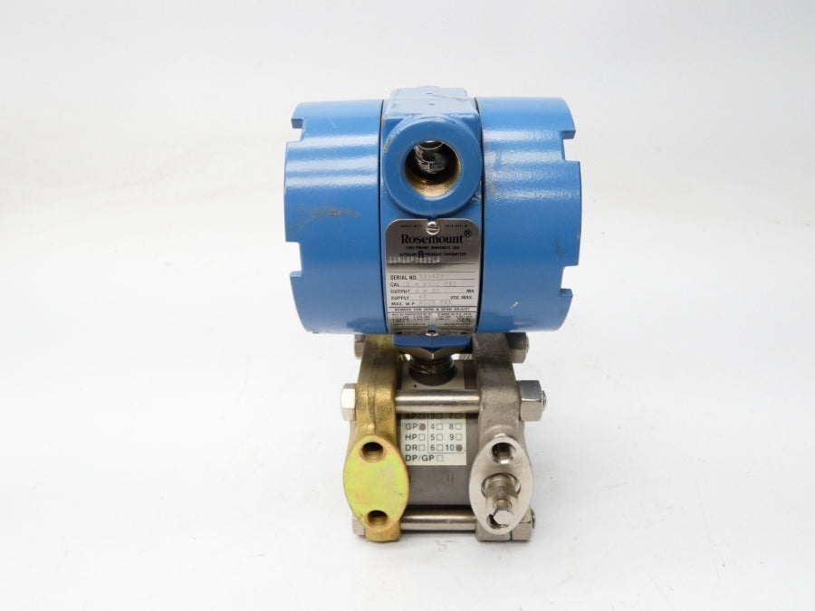 ROSEMOUNT 1151GP0E22L4 45VDC 0-6000PSI NSNP