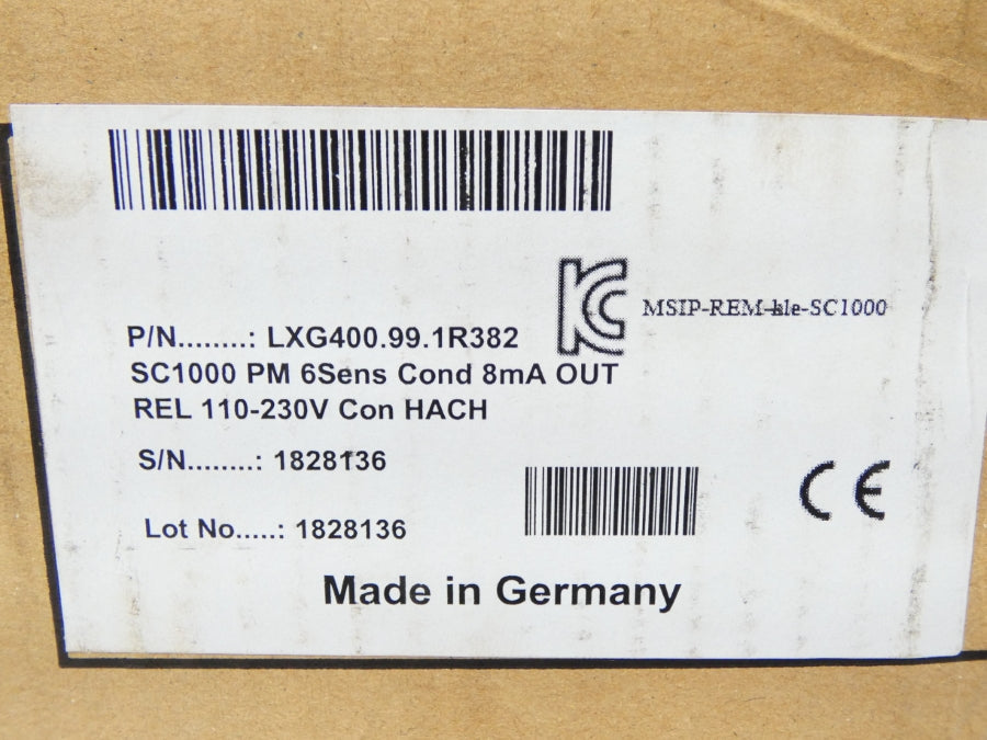 HACH SC1000 LXG400.99.1R382 110-230VAC NSMP