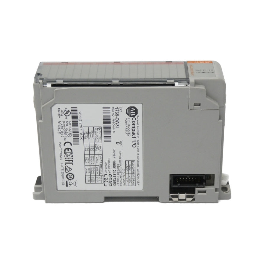 ALLEN BRADLEY 1769-OW8I SER. B F/W 3.1 VER. 03 24VDC 2.5A NSNP