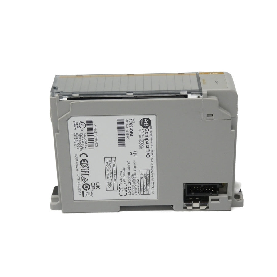 ALLEN BRADLEY 1769-OF4 SER. A F/W 1.1 VER. 09 24VDC 0.12A NSNP