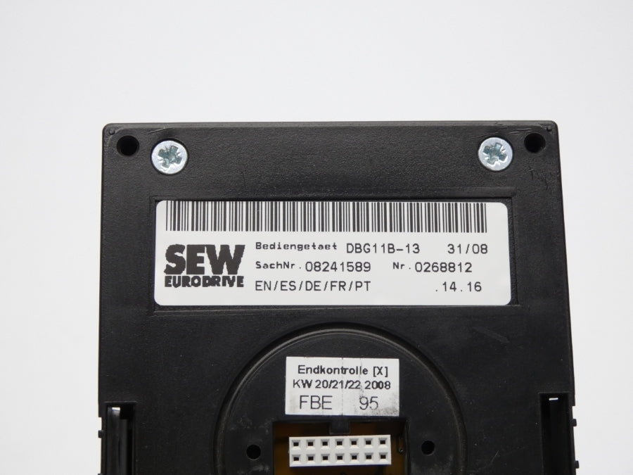SEW EURODRIVE DBG11B-13 08241589 NSNP
