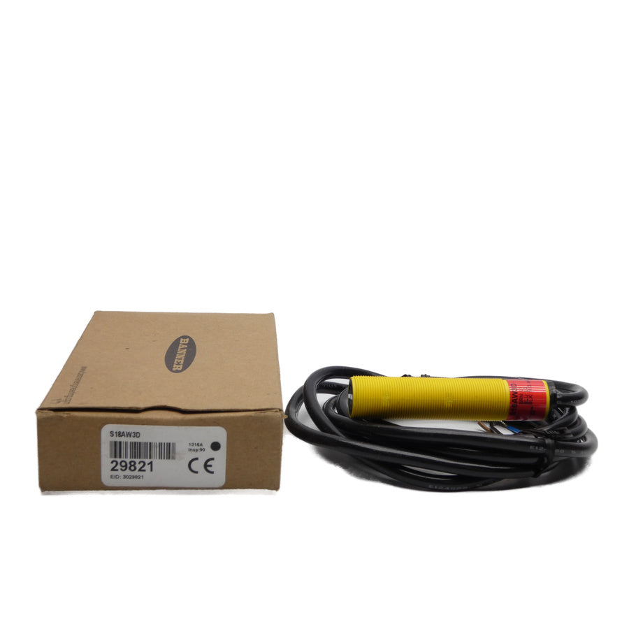 BANNER ENGINEERING S18AW3D 29821 20-250VAC NSMP