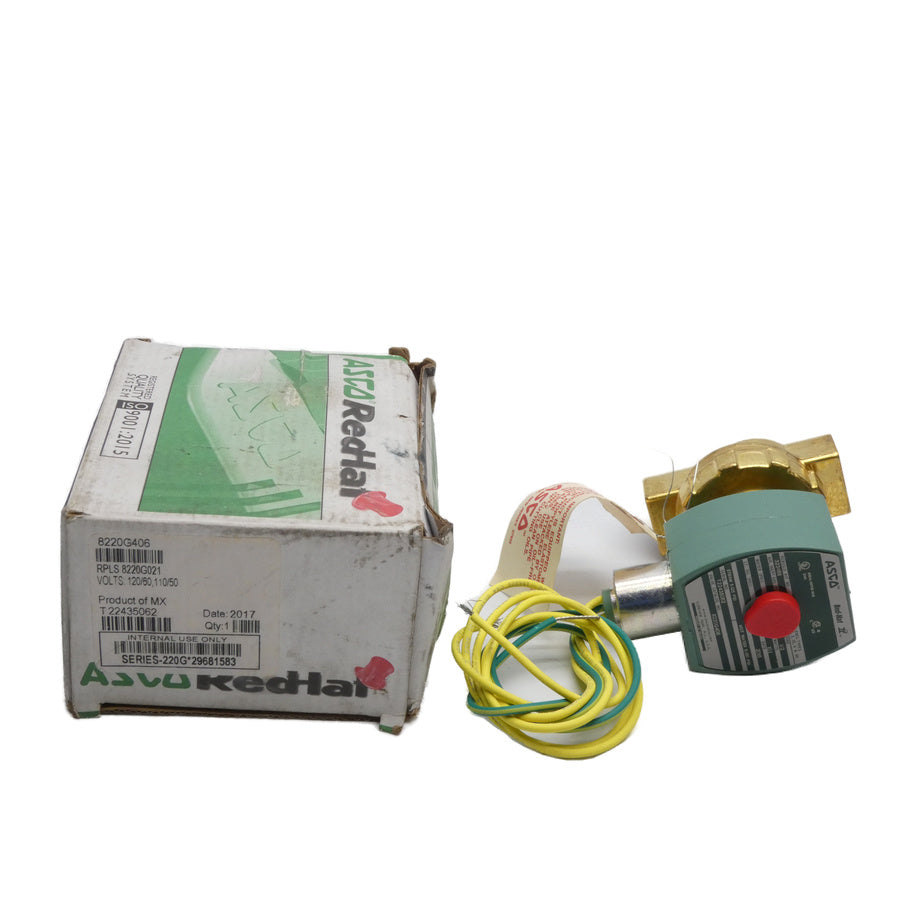 ASCO 8220G406 110/120V 5-125PSI 1/2" NSMP