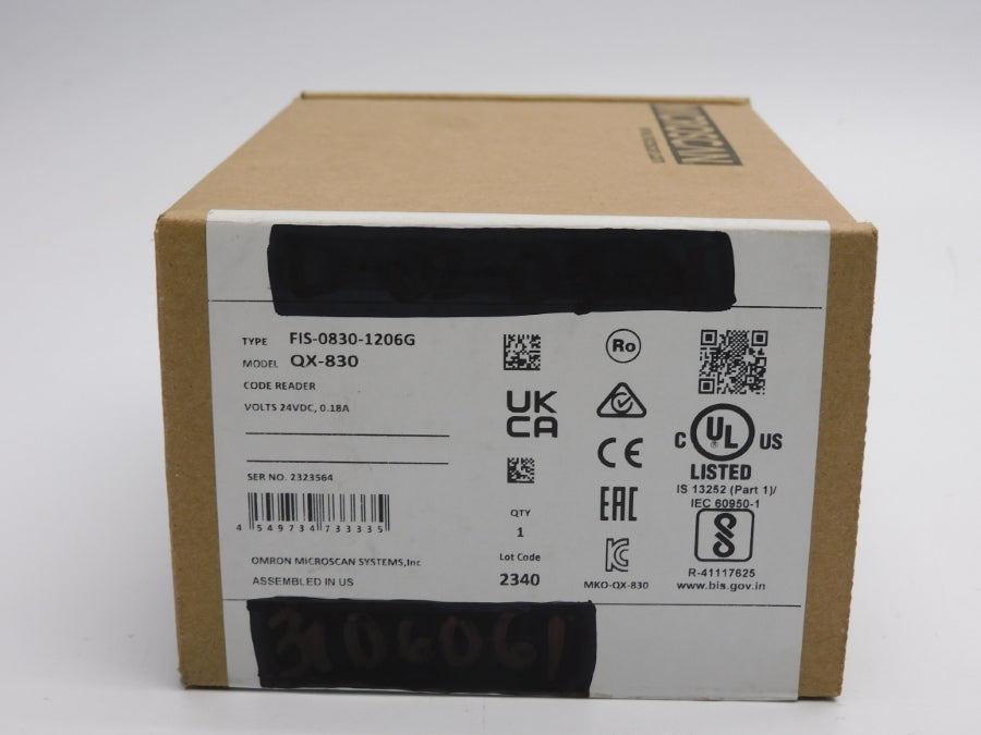 MICROSCAN FIS-0830-1206G REV. D 10-28V NSMP