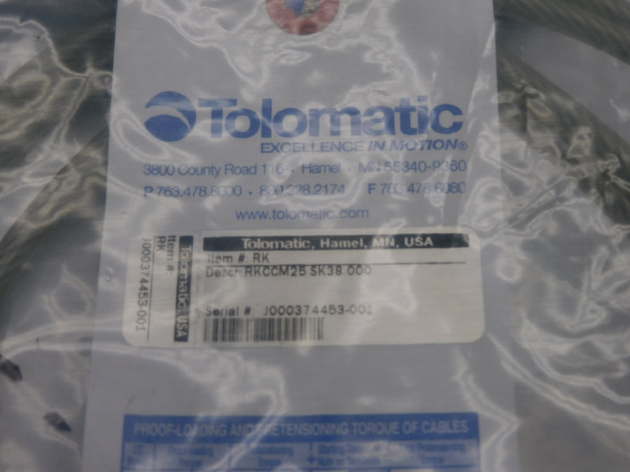 TOLOMATIC RKCCM25SK38.000 NSNP
