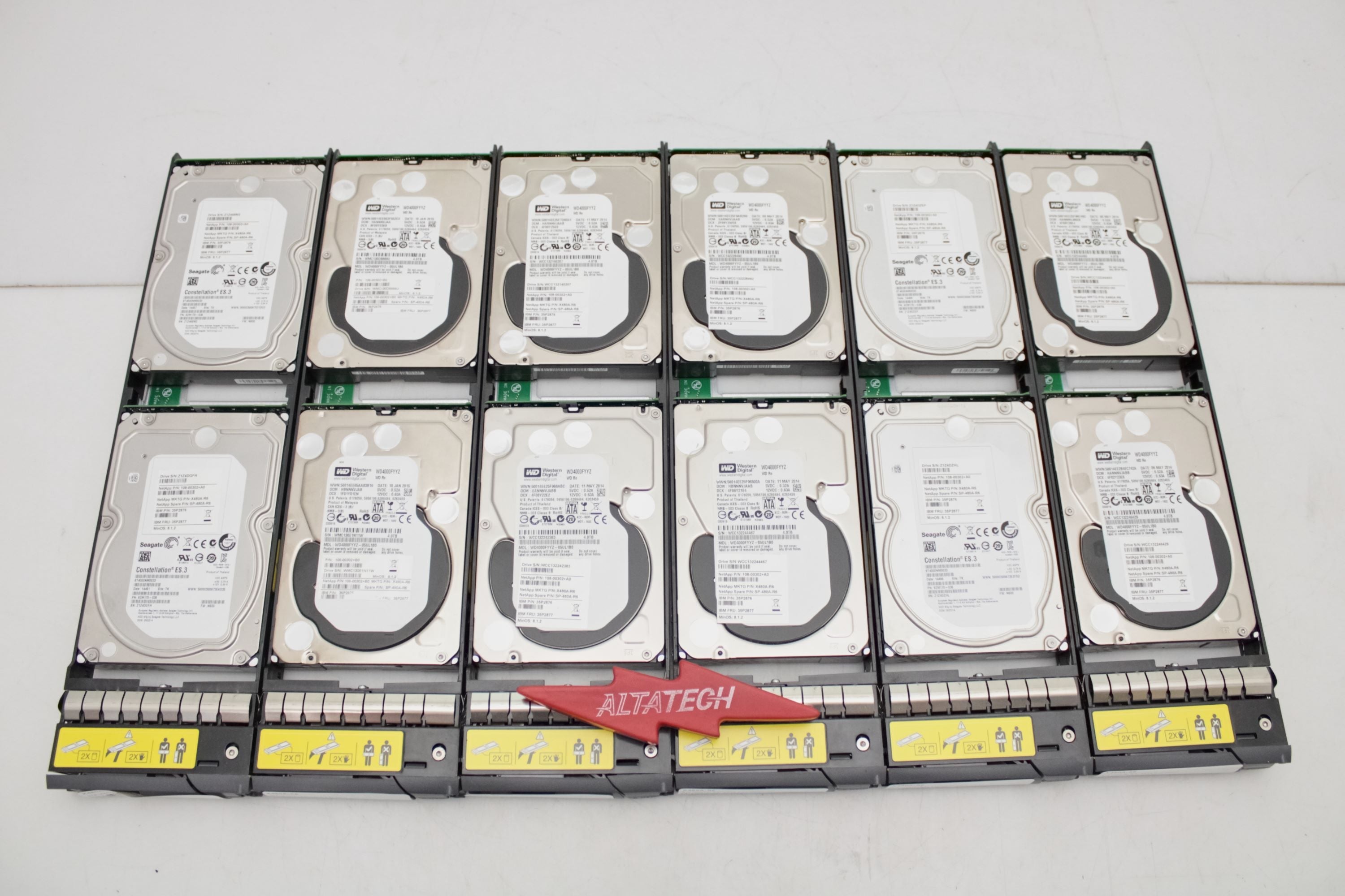 NetApp X480A-R6_x6 8TB (2X4TB) 3.5" SATA 7.2K HDD