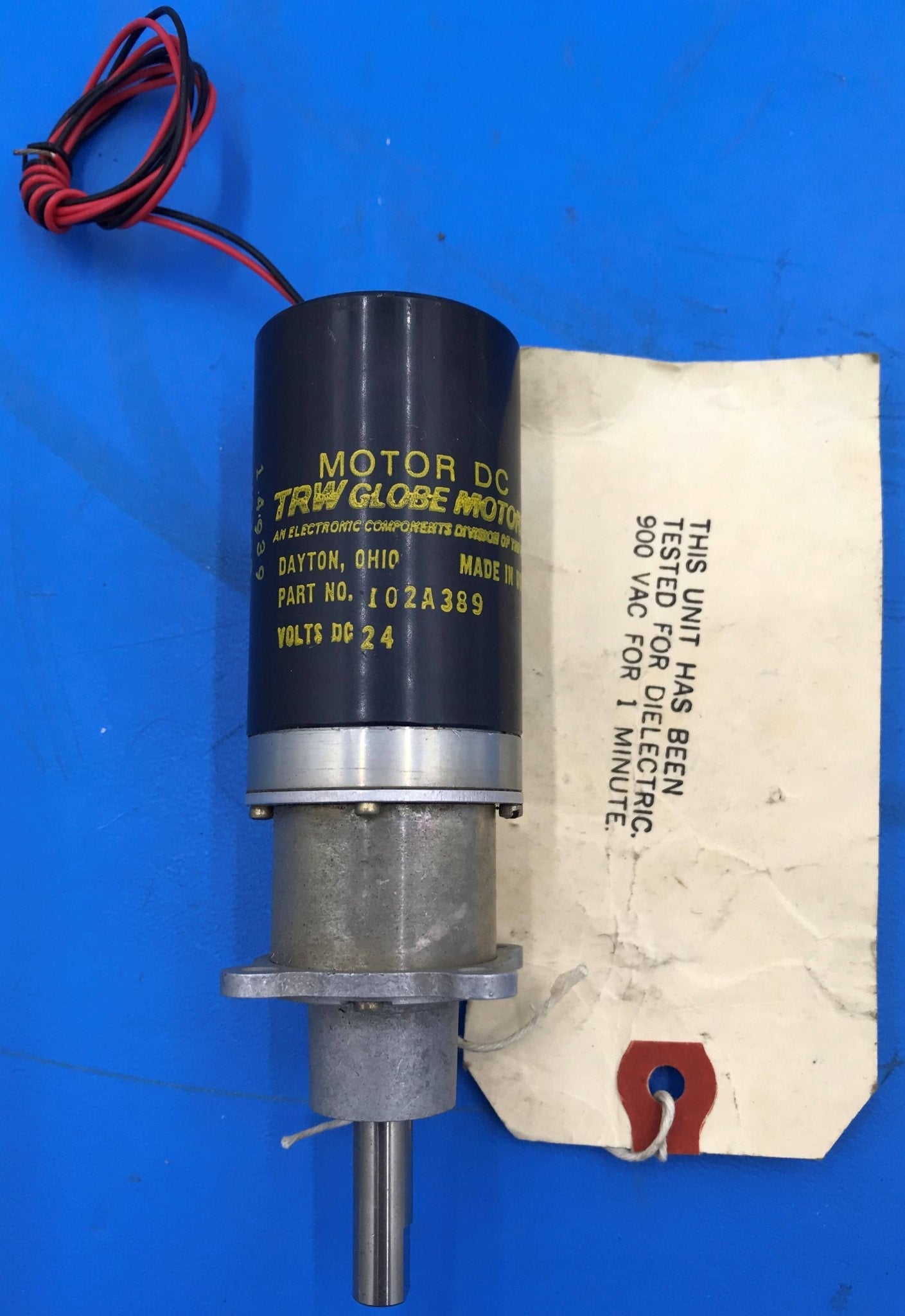 NEW 24VDC/0.75A 215-240RPM DC Motor (46-133776P7 GE