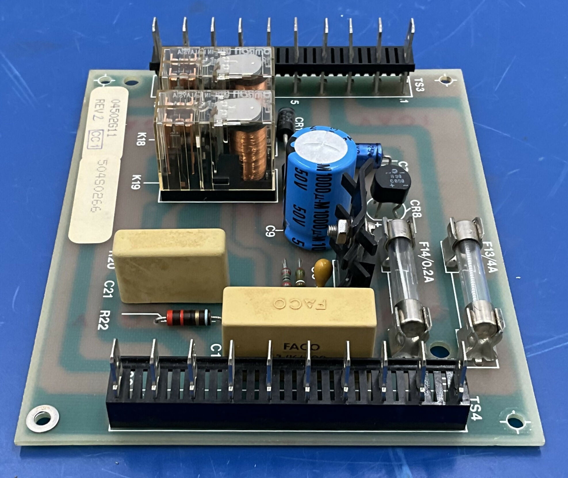 ON/OFF PRINTED WIRE BOARD (46-904502G11/04502G11 Rev 2 GE