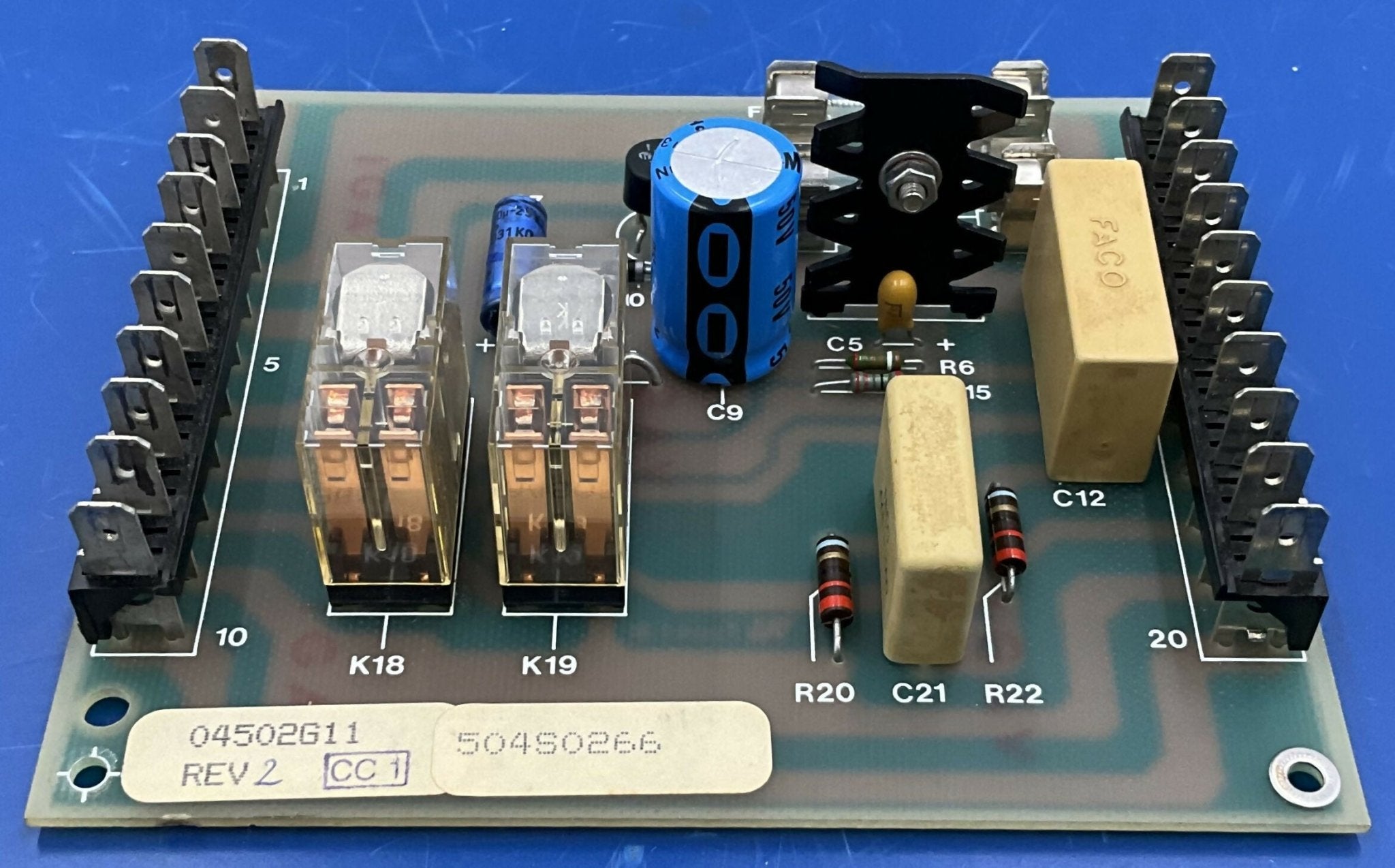 ON/OFF PRINTED WIRE BOARD (46-904502G11/04502G11 Rev 2 GE
