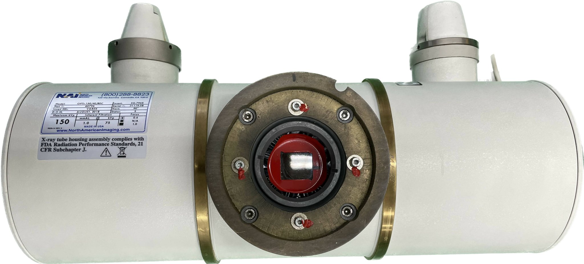 OPTI-150/40/80C VAREX X-RAY TUBE (SG-796B/60796 NAI/VAREX