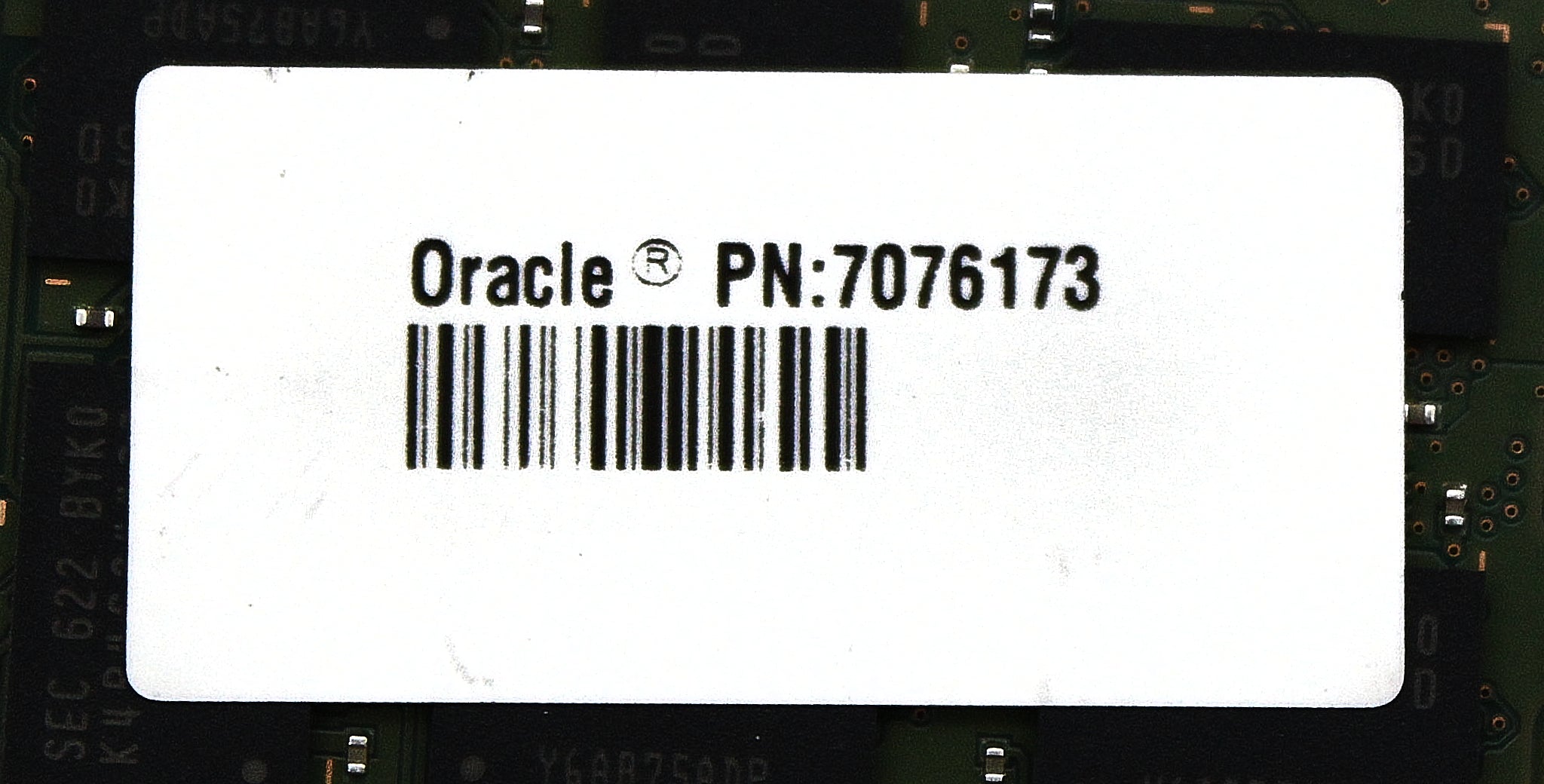 Oracle 7076173 16GB PC3L-12800R DDR3-1600 2RX4 ECC
