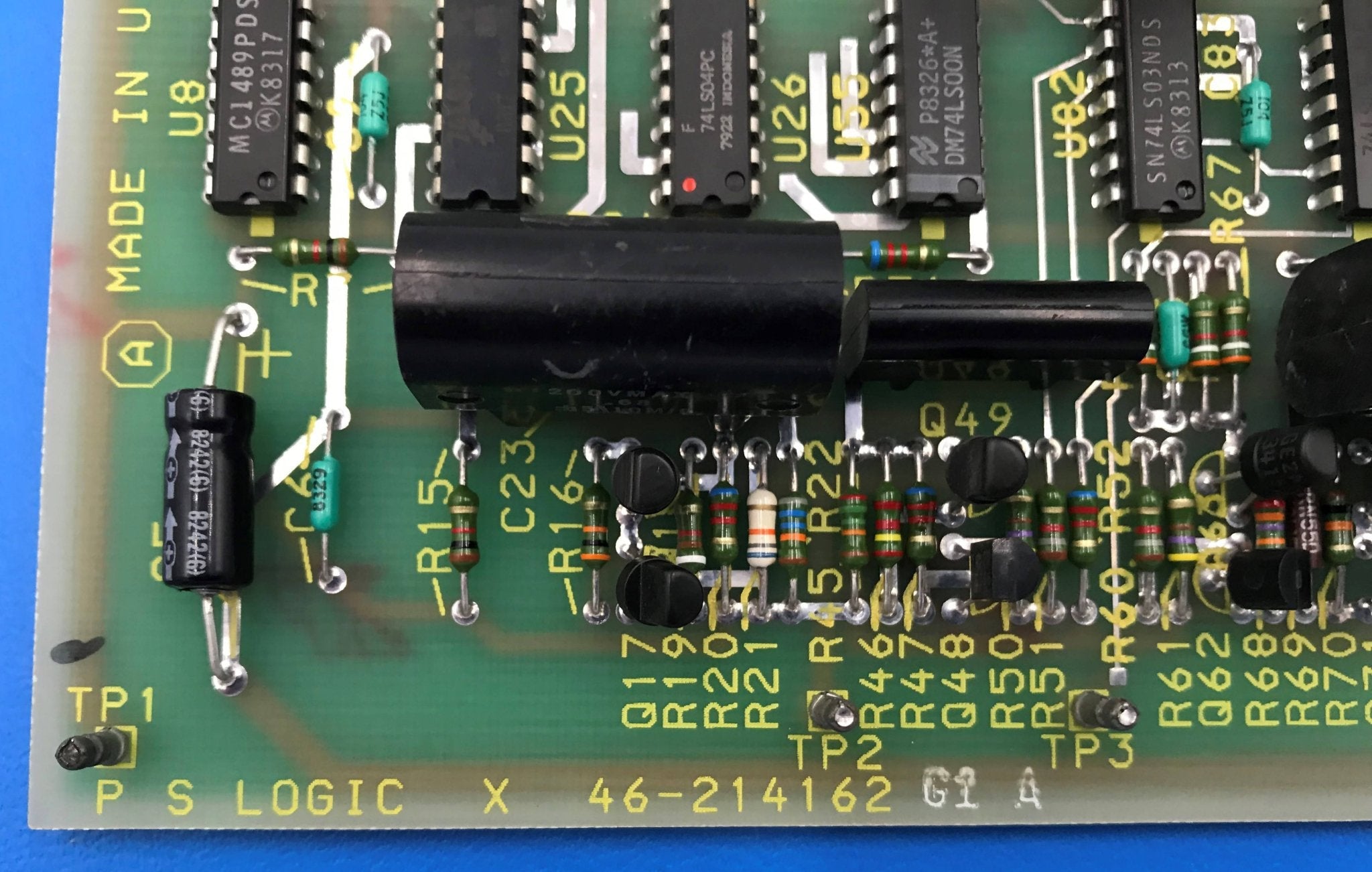 P S Logic X Borad (46-214162 G1 A GE Advantx