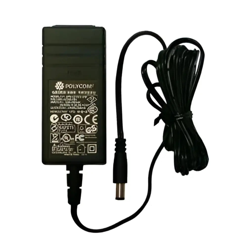 Polycom 48V Universal Power Supply for SoundPoint IP560 IP670 VVX 500 600 1500 - 2200-17670-001 - Refurbished