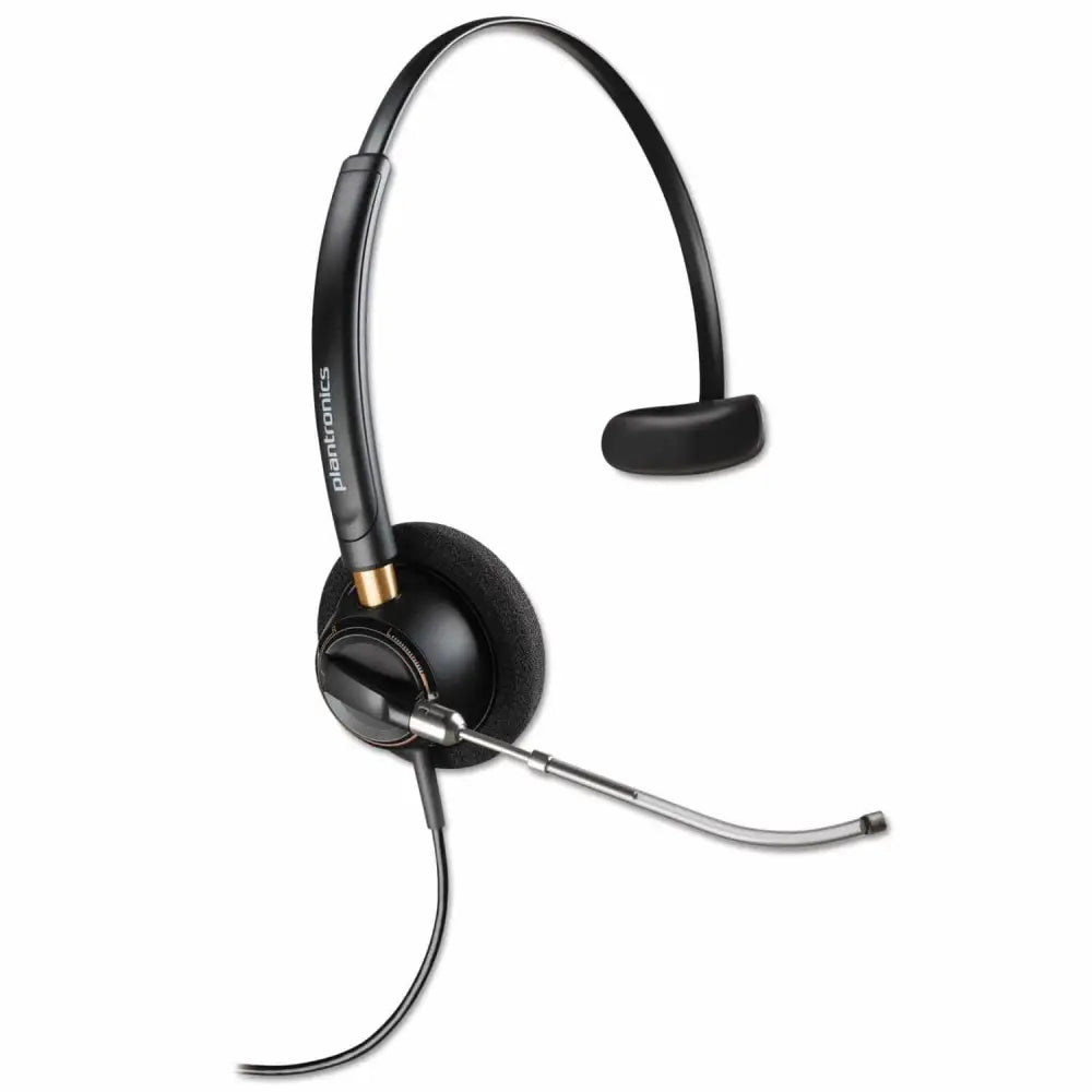 Poly EncorePro HW510V Monaural Voice Tube Headset Over-the-Head Wired QD (89435-01) - New