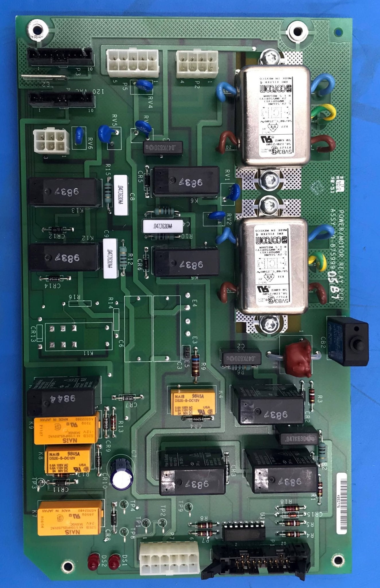 Power Motor Relay Board (00-875999-05B7 OEC 9600