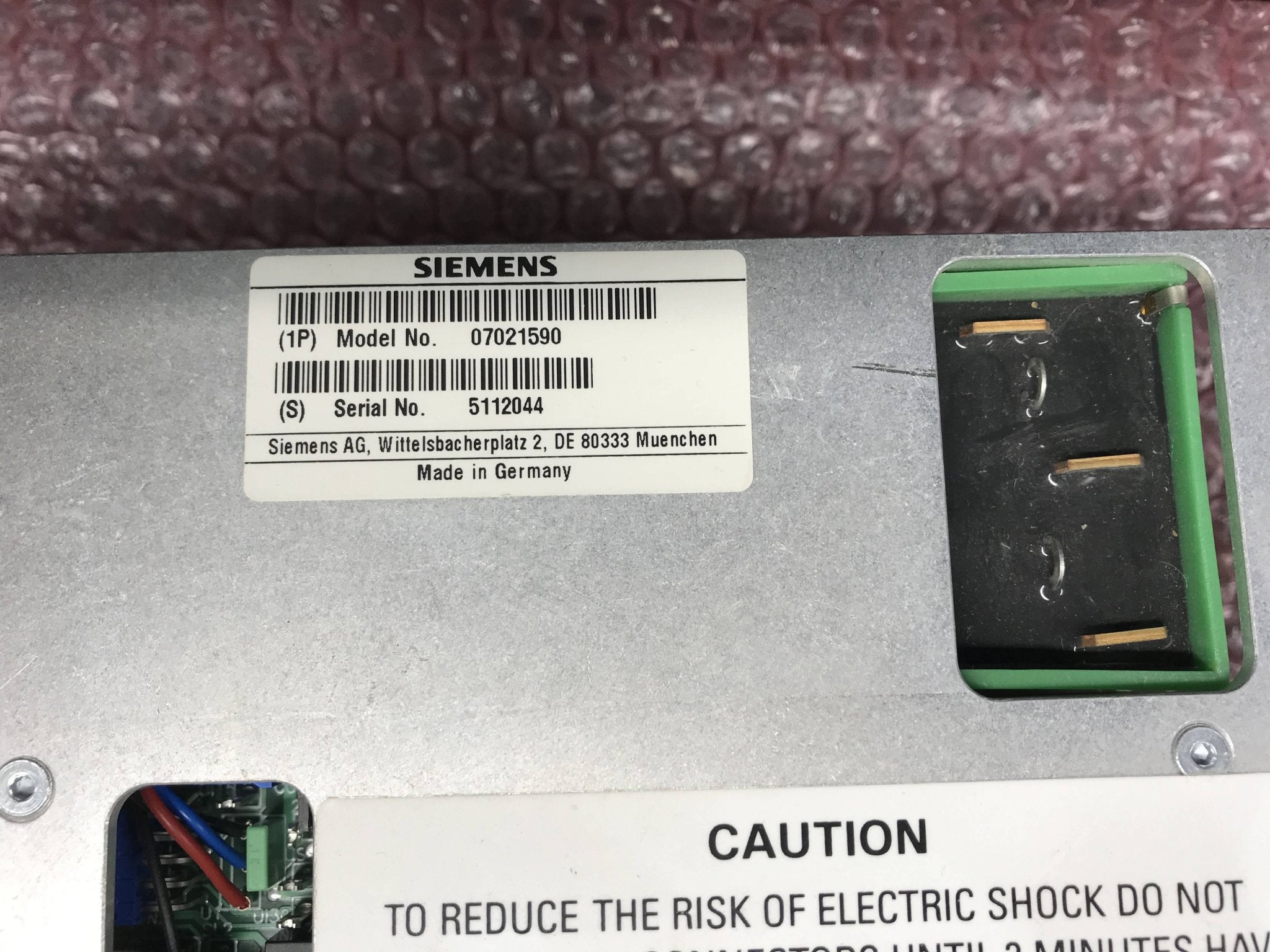 Power Supply HV30-4 (07021590Siemens