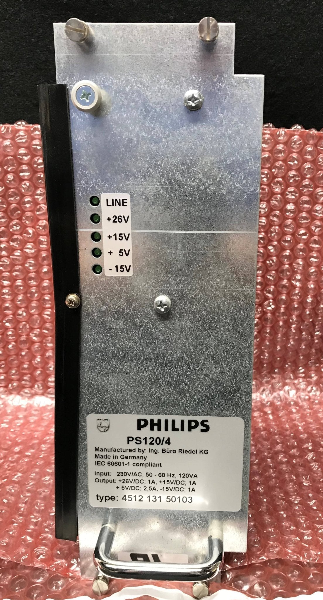 Power Supply PS120/4 (4512 131 50103 Philips Easy Diagnost